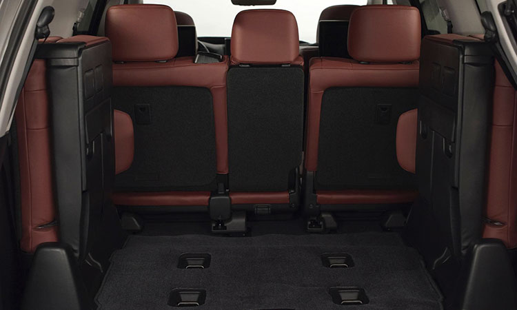 Lexus LX570 третий ряд сидений
