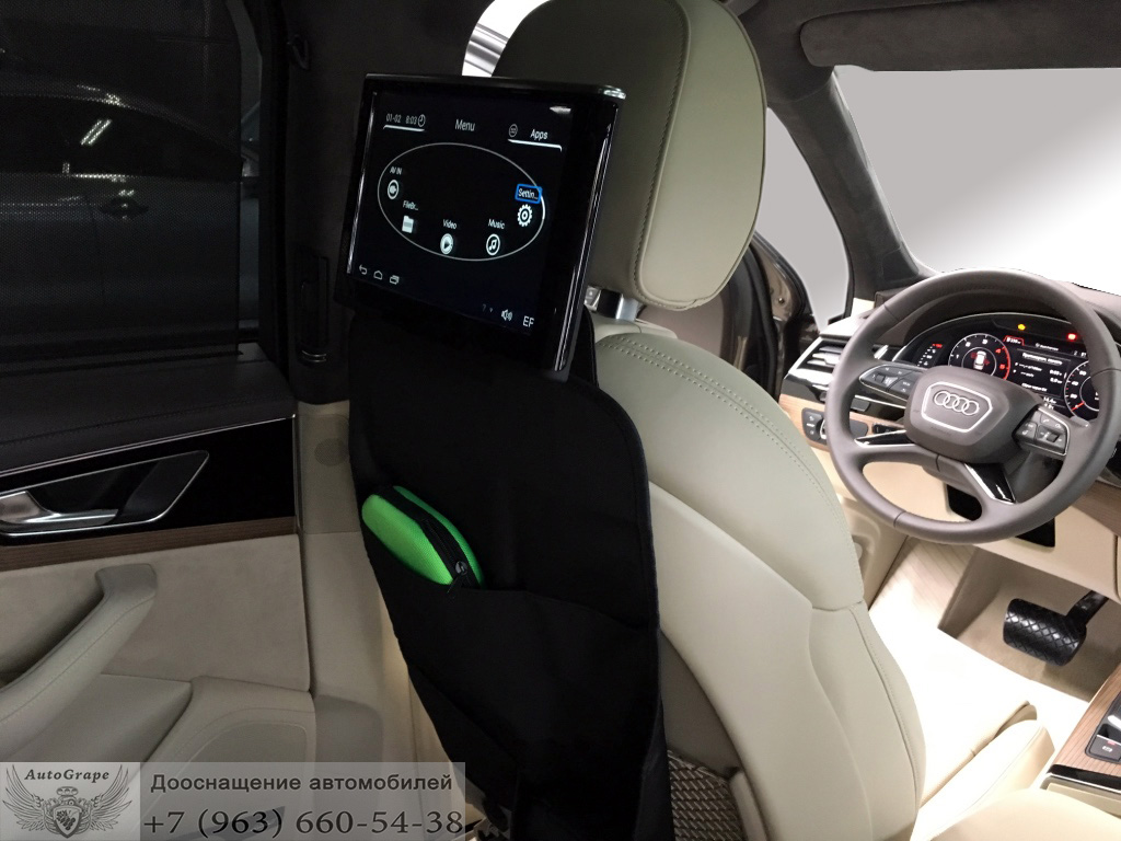 Мониторы для задних пассажиров Audi Q7 NF