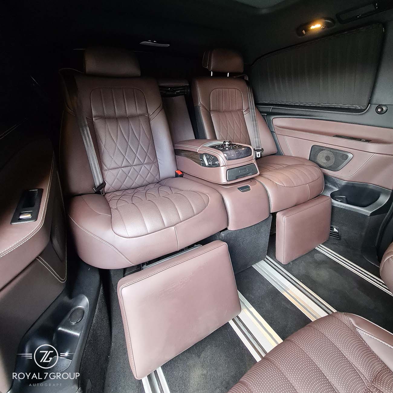 Замена сидений Mercedes v class автогрейп роял7бус