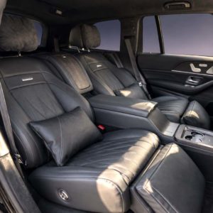 Установка сидений S-Class в Mercedes GLS