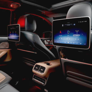 Задние мониторы Mercedes GLS под оригинал